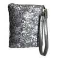 Sequin Wristlet Wallet